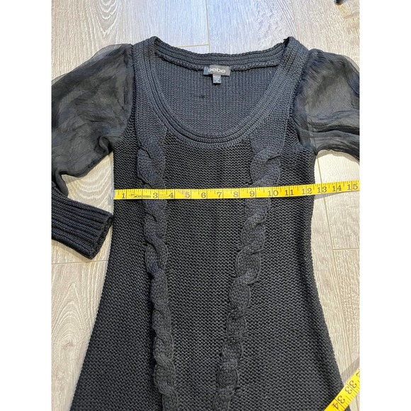 Bebe vintage Black Sweater Dress Xs Black - Picture 6 of 6